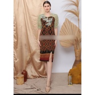 Ethnic woven dress, casual dress