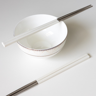 最後數量｜健康愉筷 台灣製不鏽鋼筷 一雙入純白(長款24.2cm)