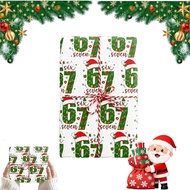 67 Kertas Pembungkus Krismas, 67 Meme Pembungkus Hadiah Remaja Lucu, Pembungkus Hadiah Santa 67Meme,