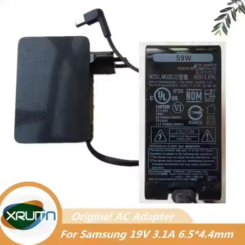 Original For SAMSUNG 19V 3.1A 59W A5919_KPNL A5919-KPNL AC DC Adapter Charger Monitor Power Supply B