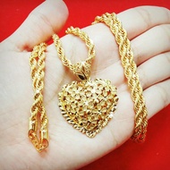 COP 916 PERSIS EMAS KOREA RANTAI LEHER ( NECKLACE ) 916 gold necklace gold chain necklace