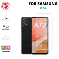 TEMPERED GLASS SAMSUNG A72 ANTI-SCRATCH CLEAR GLASS BEST QUALITY
