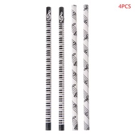 KIN 4pcs Musical Note Pencil HB Standard Pencil Music Stationery Piano Notes School