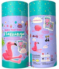 Buddy & Barney Craft kit "Make Your Own Plush With Book & Passport: Flamingo" เซทอุปกรณ์DIY ทำตุ๊กตา