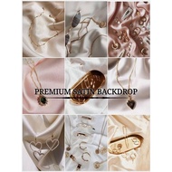 Premium Satin Photoshoot Backdrop Photography Prop (100x100cm)