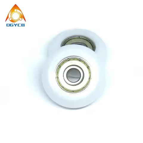 1pcs POM Rower Rollers 6x30x9 BSR62630-9 POM Coated Pulley OD 30mm Bore 6mm Rowing Machine Seat Whee