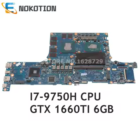 NOKOTION NBQ5311004 NB.Q5311.004 For Acer Predator PH315-52 Laptop Motherboard GTX1660TI 6G+ I7-9750
