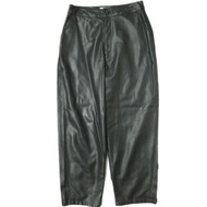 Ray BEAMS 20AW 仿皮褲 63-23-0366-111 1 黑色褲子 [二手] [Ray BEAMS]