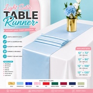 Table Runner Light Satin - Used for Caterings, Event