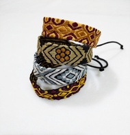 Gelang ethnic khas lombok - Gelang Pria - Gelang Wanita - Gelang Couple - Gelang Tenun