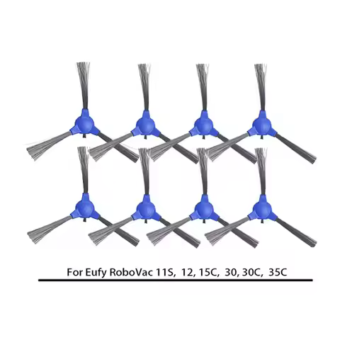 For Eufy 11S & RoboVac 30 & 30C & RoboVac 15C Side Brush Brushes Vacuum Cleaner Robotic Replacement 