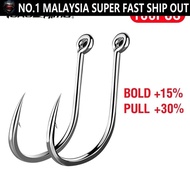 SP AKAKUMA High Carbon Steel Stainless Barbed Fishing Hooks Durable Head Fishing Accessories