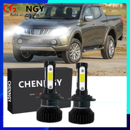 สำหรับ MITSUBISHI Triton Mk2 2015 2016 2017 (ไฟหน้า) - ชุดแปลงไฟหน้าแบบ LED ด้านหน้า 6000K 12 V-32V