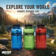 nalgene 32oz (1L) water bottle wide mouth