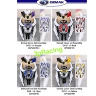 DEMAK DVS 110 DVS110 BODY COVER SET ORIGINAL FREE BODY STICKER