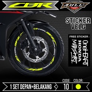 STICKER STICKER Cutting Rim CBR 150R - Sticker Accessories Cutting Sticker List Motor Honda CBR150R 