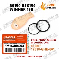 FUEL PUMP FILTER RS150 / WINNER150 /RSX 150 PETRO FILTER ORING OIL SEAL O-RING (17518-GHB-601)