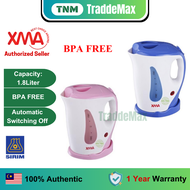 ️‍🔥READY STOCK ️‍🔥 XMA 1.8L 18JK ELECTRIC JUG KETTLE/ CEREK AIR PEMASAK AIR HOT WATER XMA-18JK JAR