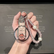 Key Holder Key Cover Keycase for BMW mini Key Cover mini country Shell cooper Buckle 54f55f56F60 Car