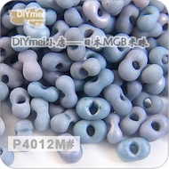 [P4012M] 2X4mm Peanut Beads Frosted Series Japan Imported MGB Gourd Beads 10g Beads