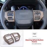 Steering Wheel Button and Interior Modification for Prado LC250