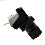BTGL-Jet Tool Air Pressure Switch Pneumatic On Off Push Button Switch Black 6.3mm Pin-Good Quality P