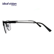 ♞,♘Kinetix P-Berg Anti-Radiation Shiny Black Frame Eyeglasses For Men or Women 53-39-18-140mm