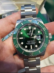 【已交流】勞力士 116610LV 綠水鬼 ROLEX Submarine 水鬼 116610 LV