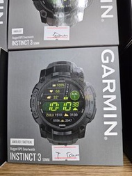 Garmin Instinct 3 AMOLED 戰術 GPS 智能手錶(香港行貨)(原廠一年保養)