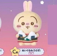 Chiikawa 聖誕一番賞 C賞大 usagi 兔兔公仔