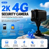 P2H-4G Mini No WiFi 4G LTE Security Camera CCTV  SIM Card Outdoor Camera Ranch Camping Remote Monito
