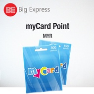 【MY马来西亚🇲🇾】Mycard 30/50/90/150/300/400/500/750/1000/2000 Point Malaysia（MYR）充值卡 神魔之塔 新天堂2 永恒之塔 - Big 