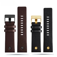 leather watch strap 22 24 26 28 30mm watchband with rivet for diesel DZ7406 DZT2009 DZ7413 DZ4343 wa