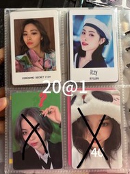 ITZY Ryujin yeji lia yuna chaeryeong cake loco sneakers gold特典專輯小卡