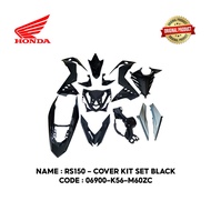 HONDA RS150 Cover Kit Set Black 06900-K56-M60ZC