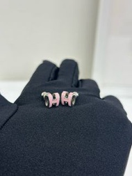 ➰HERMES Mini Pop Earrings Pink Color 愛馬仕 mini pop耳環 粉色