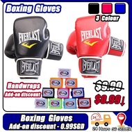 【In stock】ReadyStock Everlast Boxing Gloves USA / Hand wrap / Muay thai gloves / Boxing glove / Boxing gloves ILNN