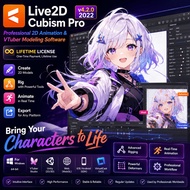 Live2D Cubism Pro v4.2.0 2022 Lifetime For Windows 2D Animation & VTuber Modeling Software