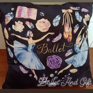 Cushion LITTLE BALLERINA sofa Cushion 45x45cm