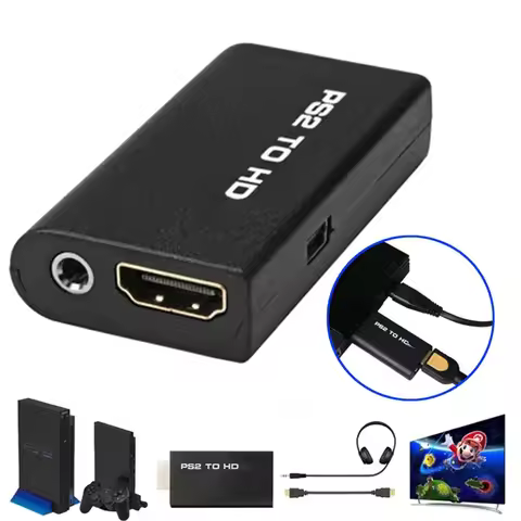 PS2 to HDMI-Compatible 4K Video Capture Card Streaming Board Capture 1080P Card Grabber Recorder Box