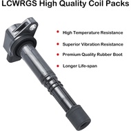 Set of 4 Ignition Coil Pack Fits for L4 2.4 2.0 2002 2003 2004 2005 2006 2007 2008 2009 Honda CRV Ac