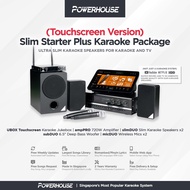 [SG] Powerhouse Slim Starter Plus Home Karaoke System + Powerhouse KTV System With Songs