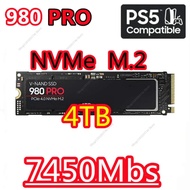 ใหม่ NVMe 100% Original M.2 2280 1TB 980 PRO 8TB ภายใน Solid State Disk 4TB 2TB PCIe Gen 4.0X4สำหรับเดสก์ท็อป PS5 PC PS4แล็ปท็อป