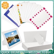 30 Pack Photo Frames Standing White Cardboard Photo Frames for 4 X 6Inch Photos,  with Easel DIY Cra