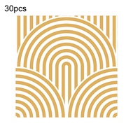 10/20/30/40/50Pcs Boho Wall Tile Sticker Waterproof Geometric Self-adhesive Decorative Decal Home Ki