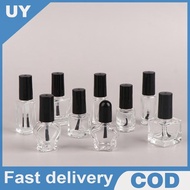 null 3/4/5/8/10/15ml Sub-packed Nail Polish Bottle Nail Gel Empty Bottle with Brush Glass Empty Blen