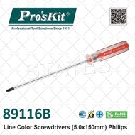 Pro'sKit 89116B Line Color Screwdriver (#1x150mm)