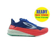 910 Nineten Geist Ekiden 1.0 Sepatu Running - BIRU TEAL MERAH CORAL