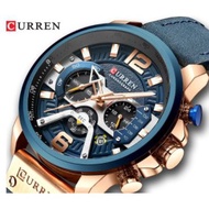 New Curren 8225 / 8329 CAINUOS 338 Men's Luxury Business Leather Watch waterproof wristwatch