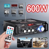 Amplifier home theater FM radio bluetooth karaoke EQ audio 600W